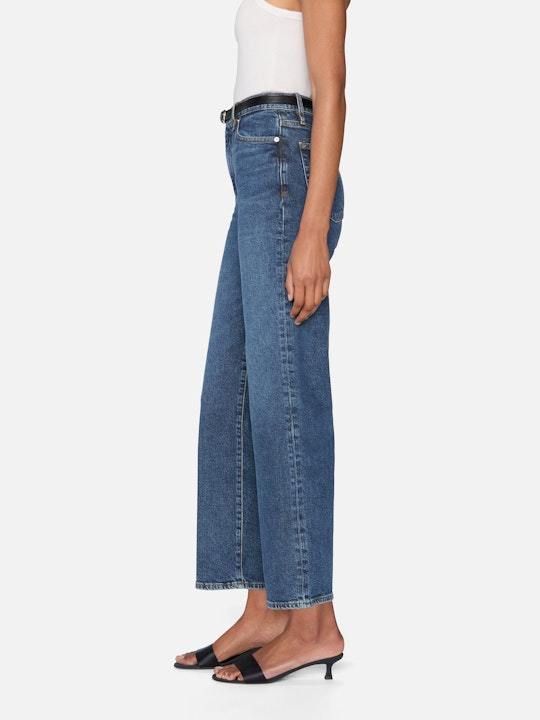 Frame High Waist Jeans In Blue