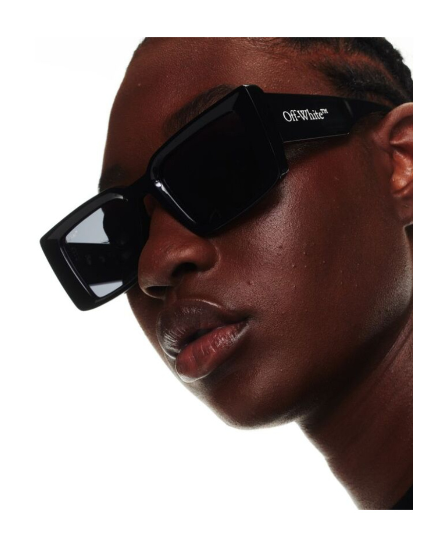 Off-white Savannah Rectangle-frame Sunglasses In Gray