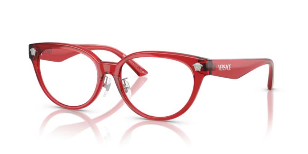 Versace Full-frame Flat Mirror In Red