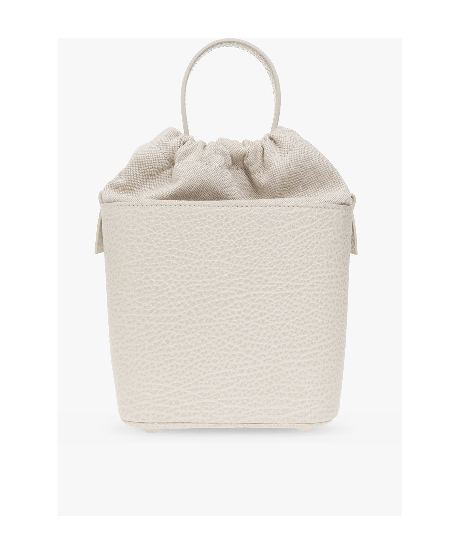 MAISON MARGIELA MAISON MARGIELA 5AC LOGO PATCH BUCKET BAG