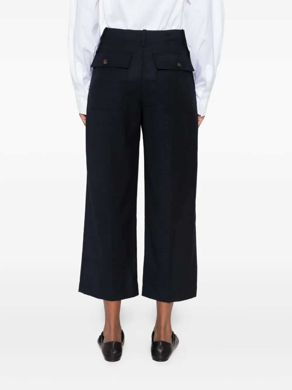 Brunello Cucinelli Pleated Wool Trousers In Black