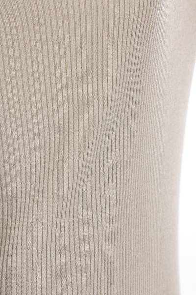 Shop Quira Long-sleeved Pullover Sweater In Nude