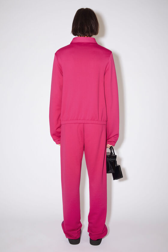 Acne Studios Zippered Casual Jacket In Pink