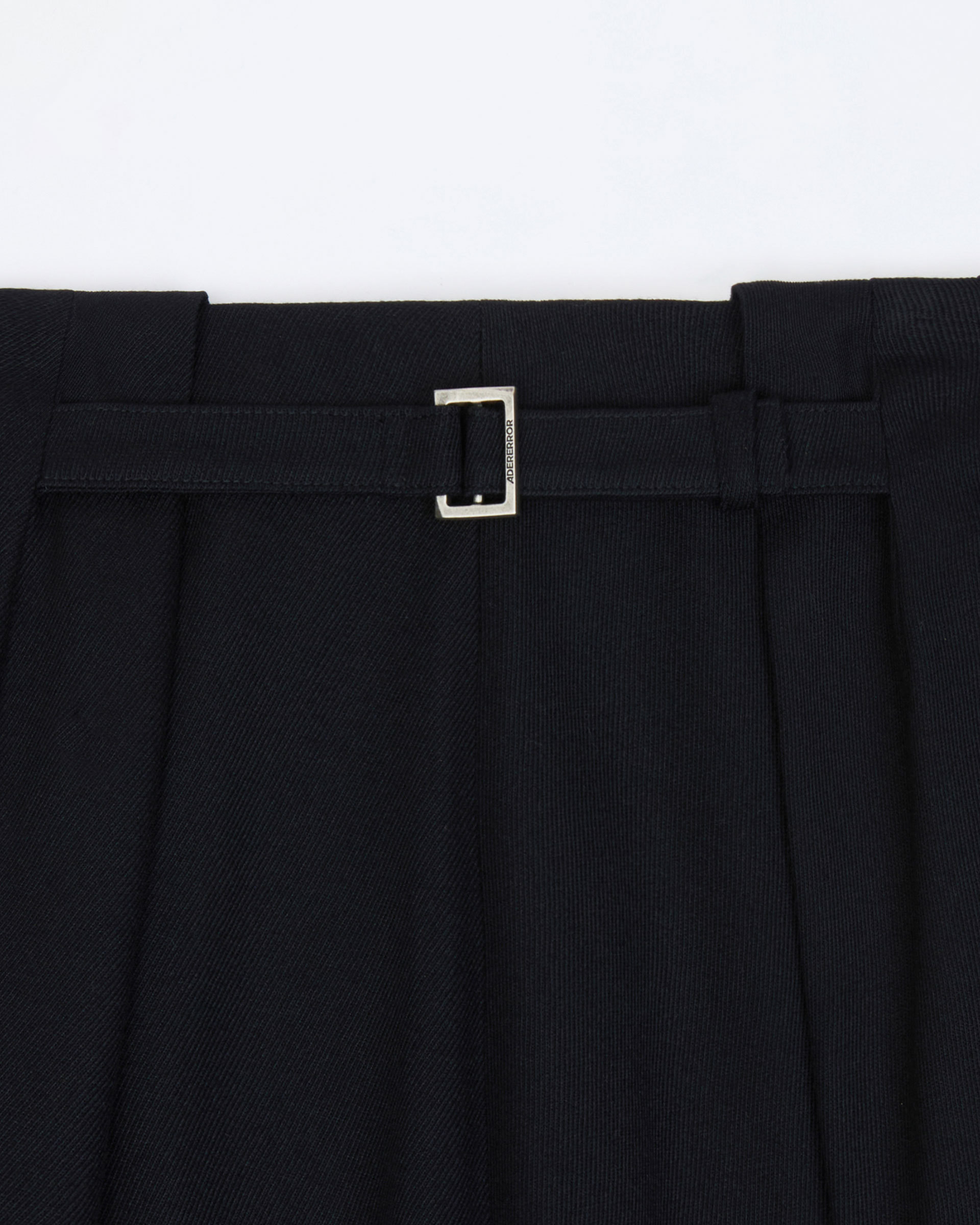 Ader Error Belt-loop Casual Pants In Black