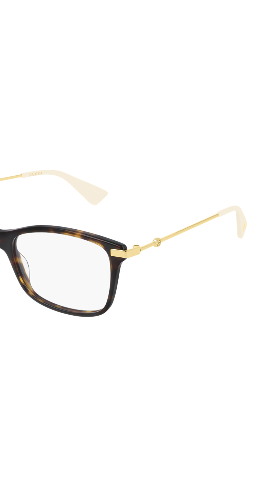 Gucci Logo Flat Mirror In White
