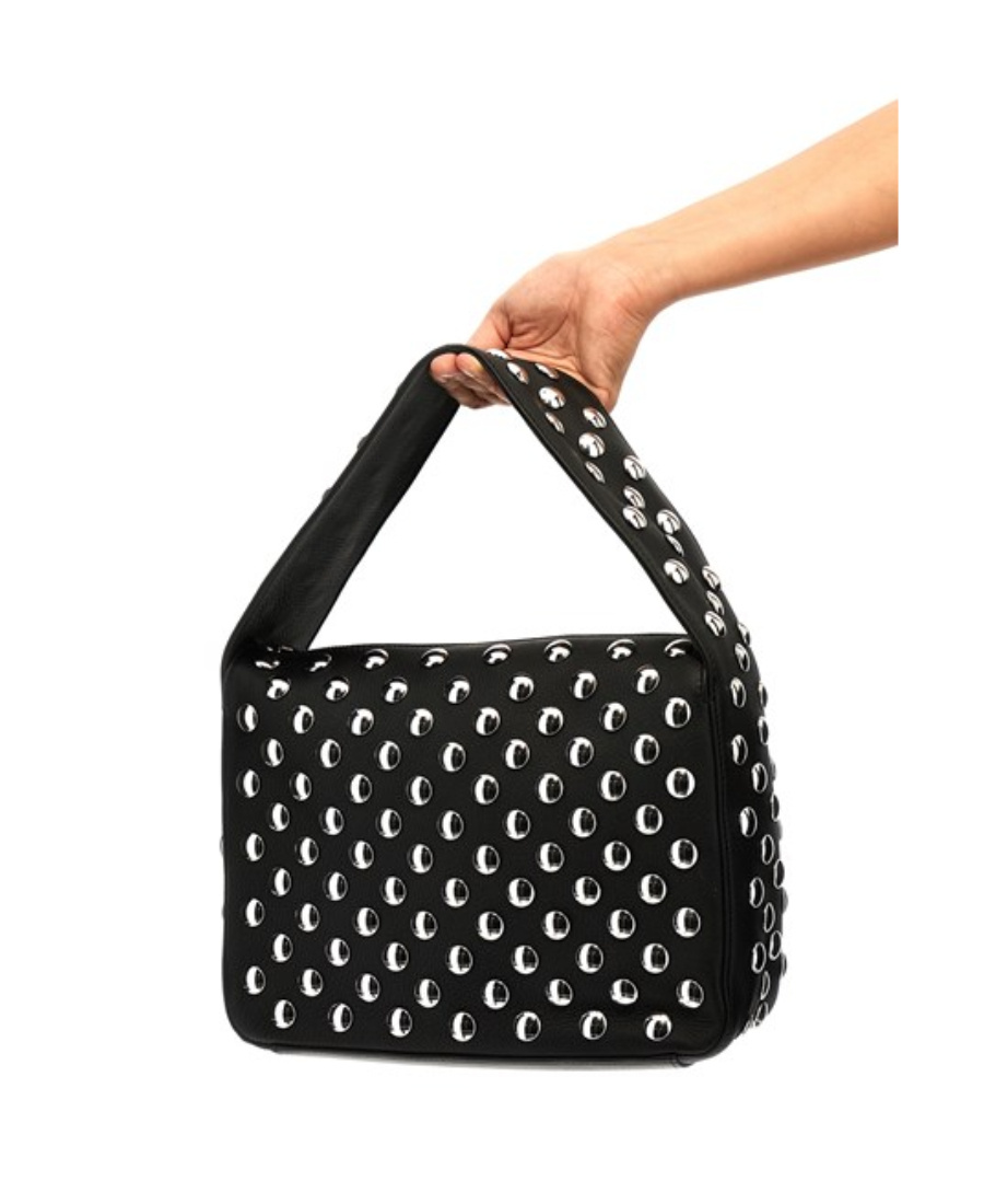 KHAITE KHAITE ELENA STUDDED SMALL SHOULDER BAG