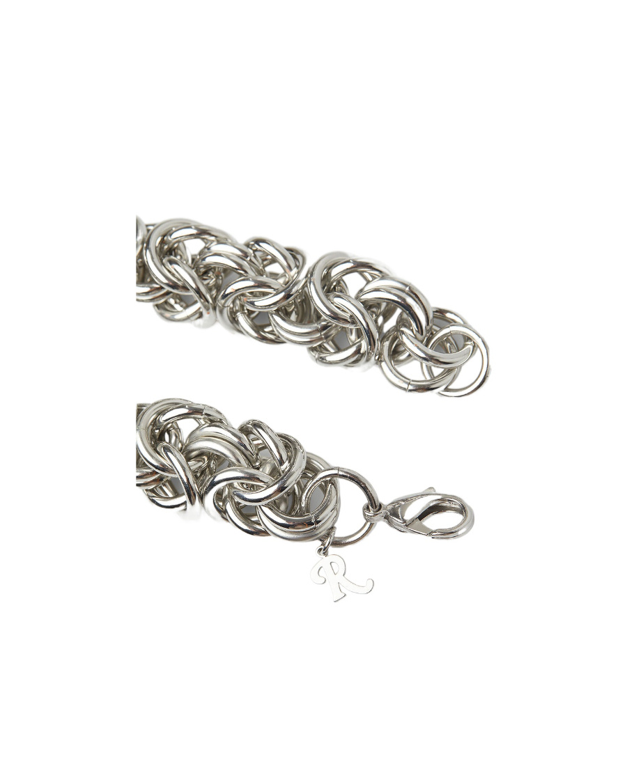 Raf Simons Cluster Chain Bracelet In White