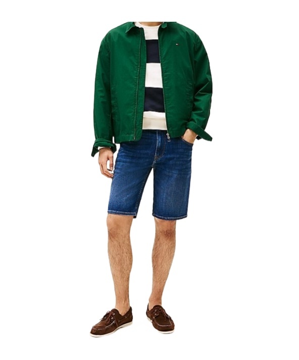 TOMMY HILFIGER DENIM SHORTS WITH BELT LOOPS
