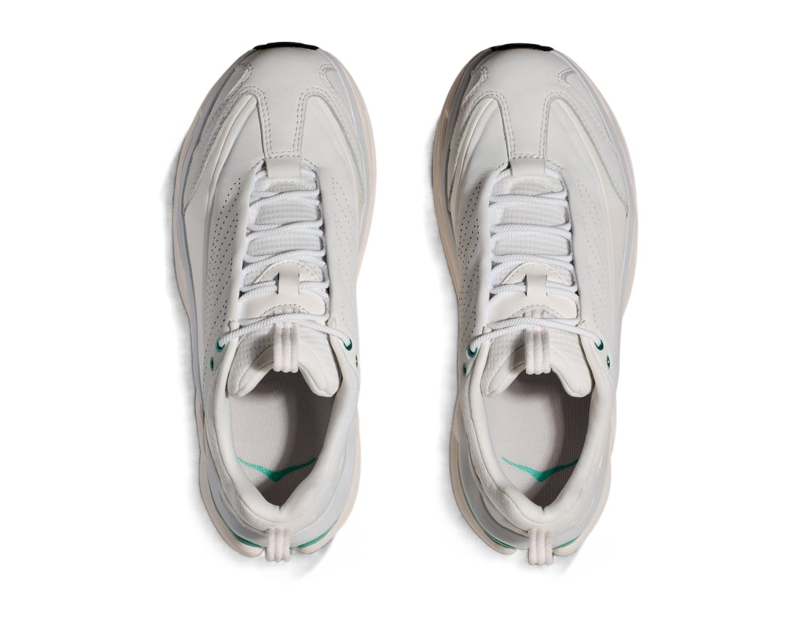 Hoka Elevon X Platform Sneaker In White