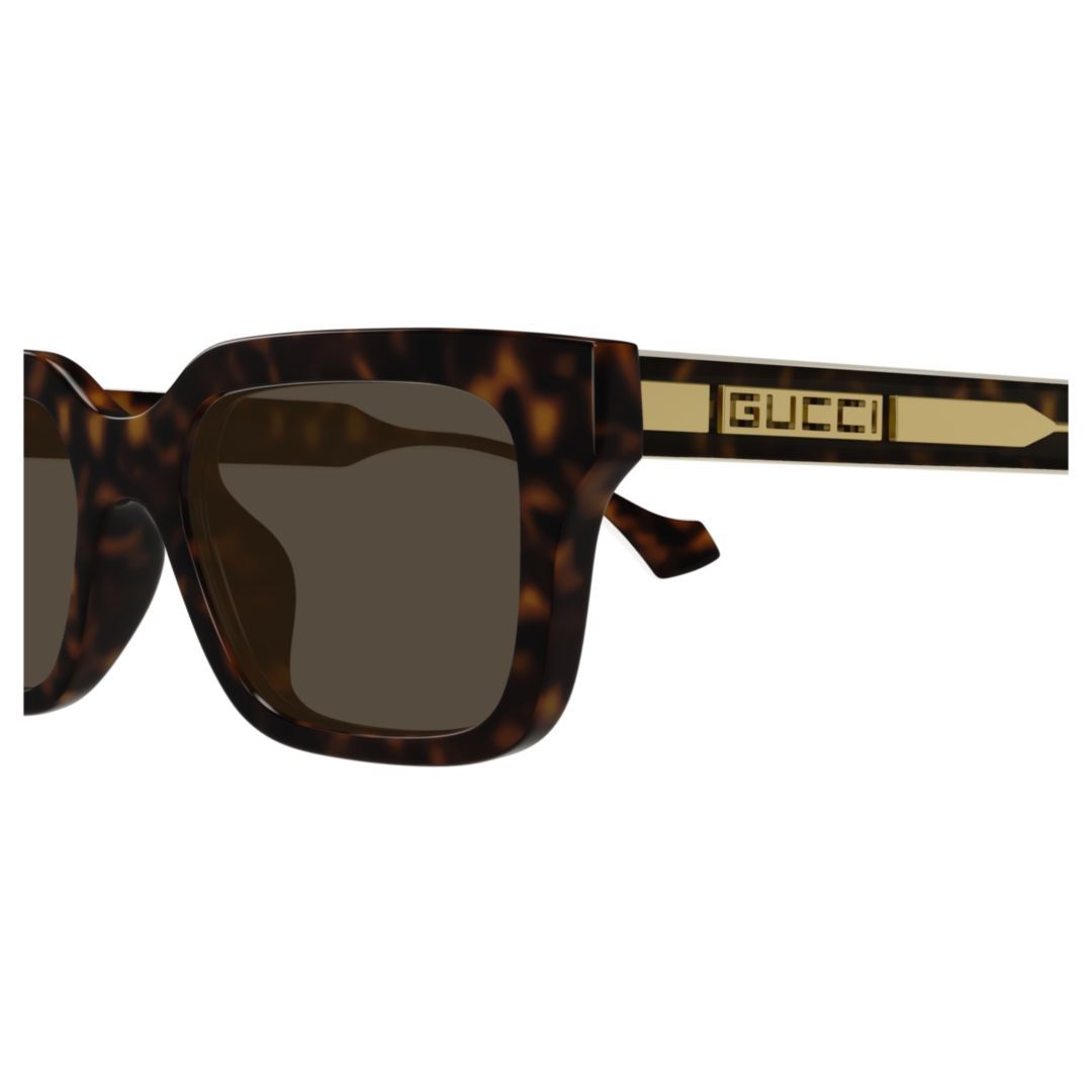 Gucci Eyewear Square-frame Sunglasses In Brown