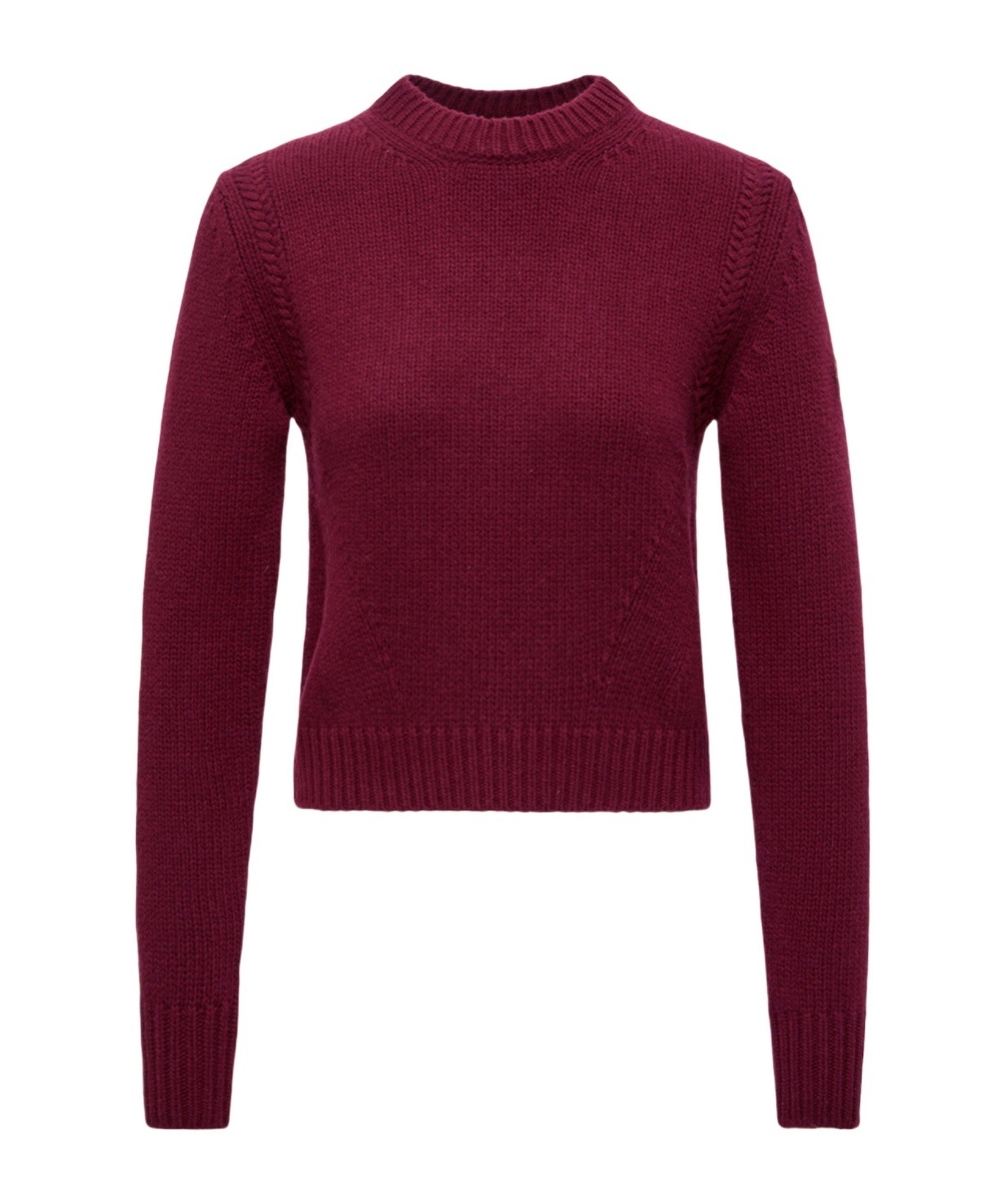 Moncler Wool  Cashmere Sweater In Red