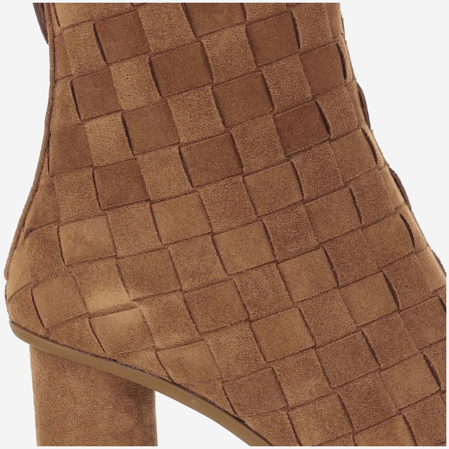 Shop Bottega Veneta Atomic Ankle Boot In Brown