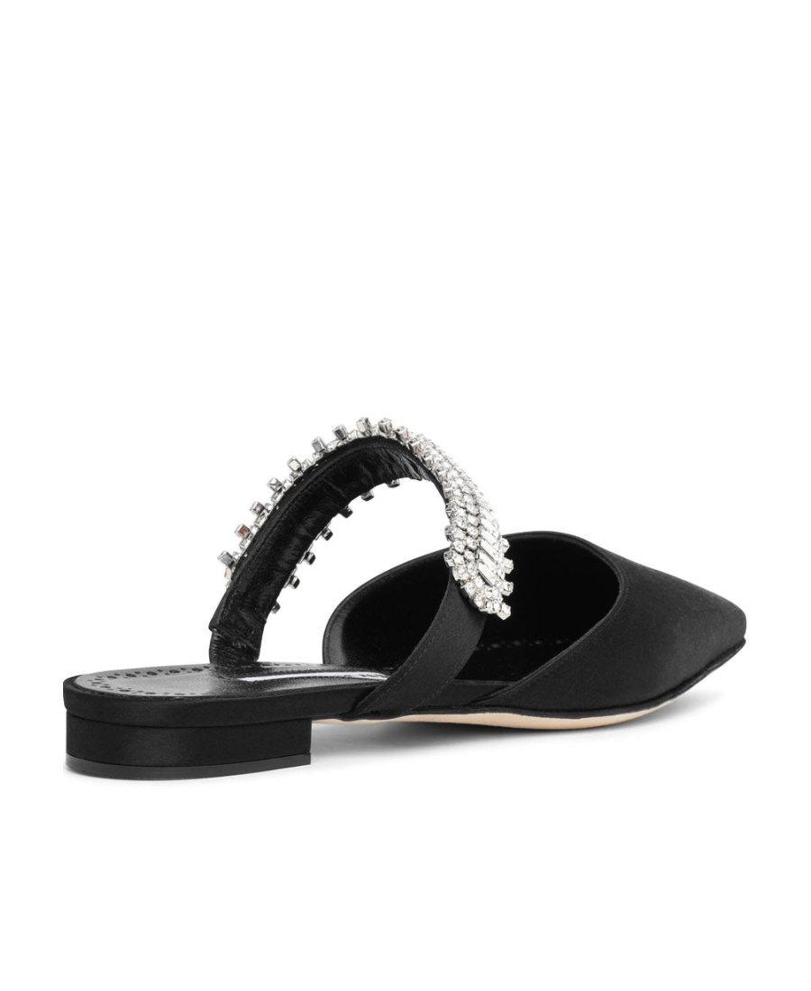MANOLO BLAHNIK POINTED FLAT SHOES