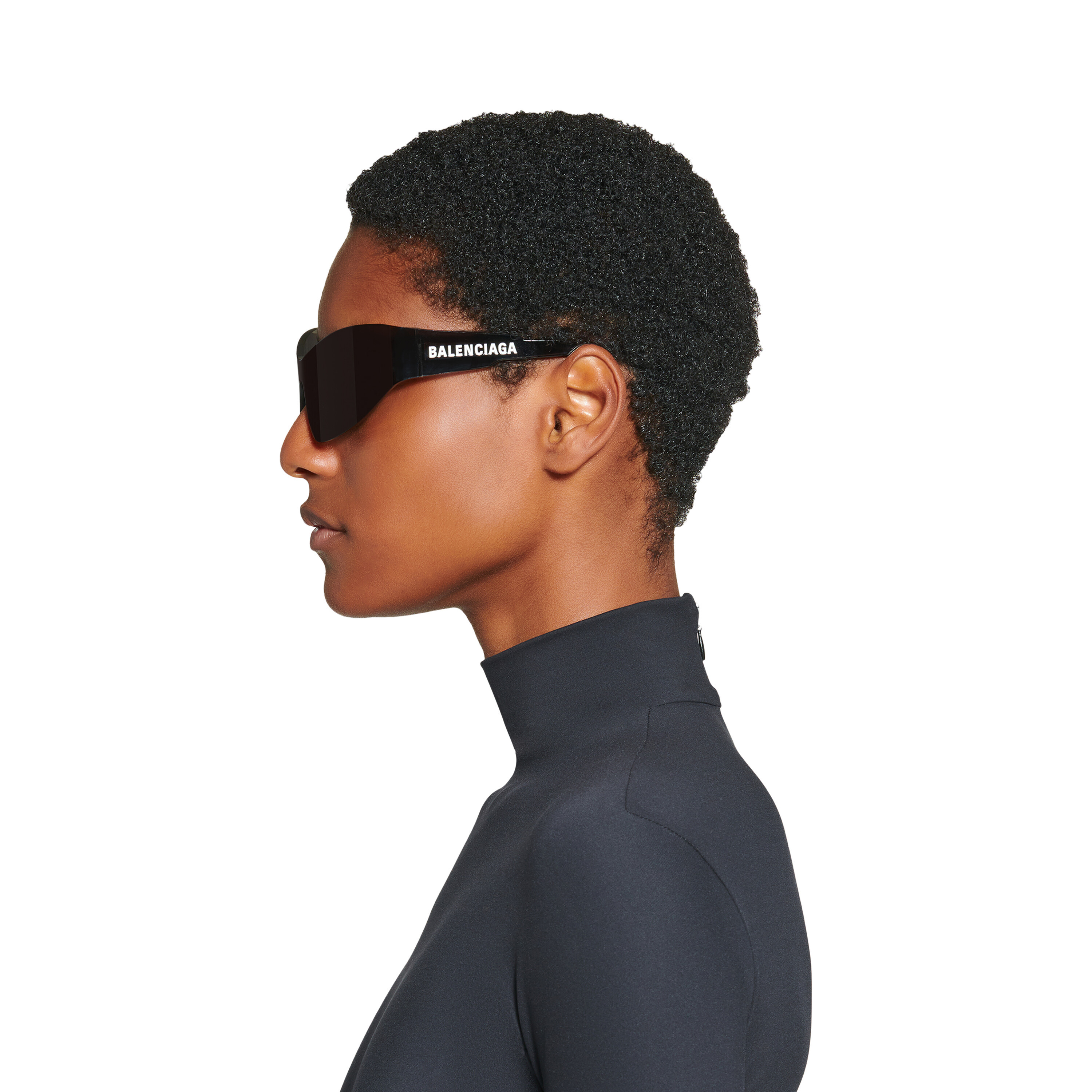 Balenciaga Mono Cat 2.0 Sunglasses In Black