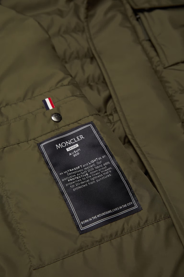 Moncler Fuciade Down Jacket In Green