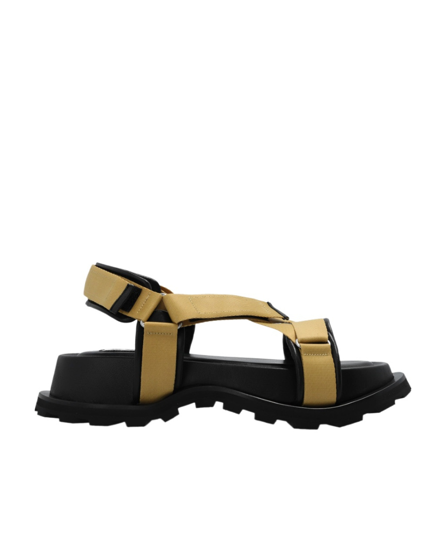 Jil Sander Chunky Hiking Sandals In Black