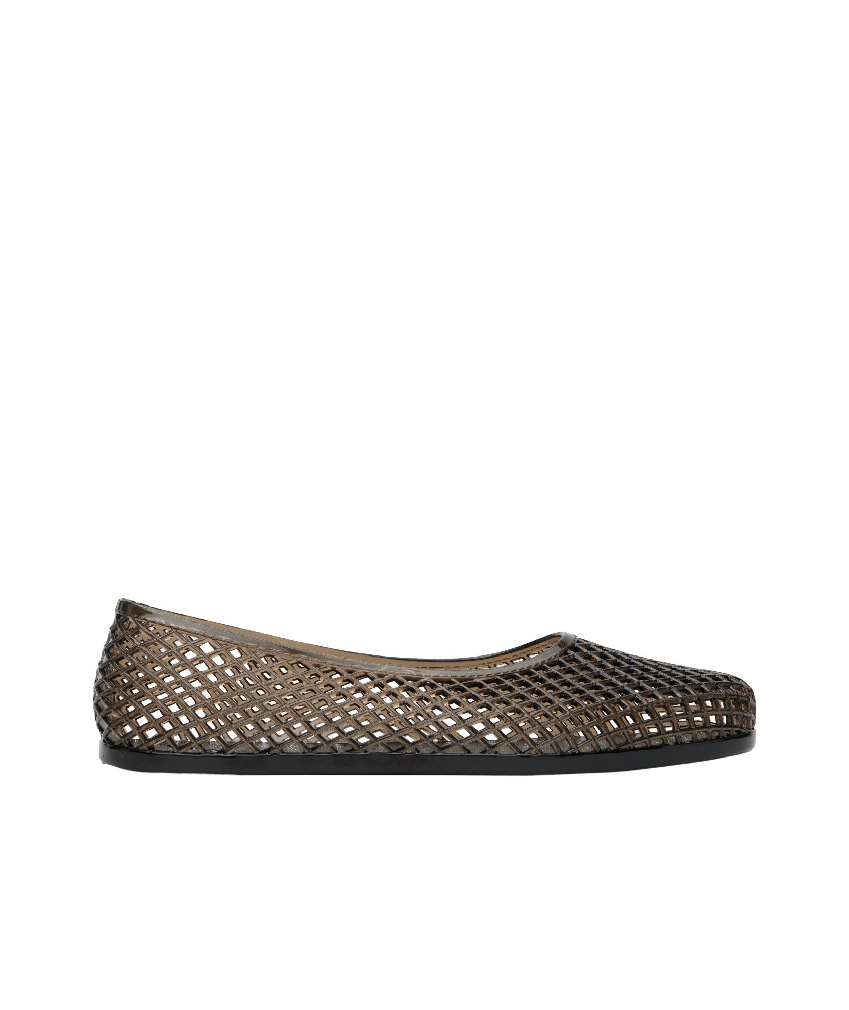 Ancient Greek Sandals Jelly Crystal-embellished Iro Ballet Flats In Gray