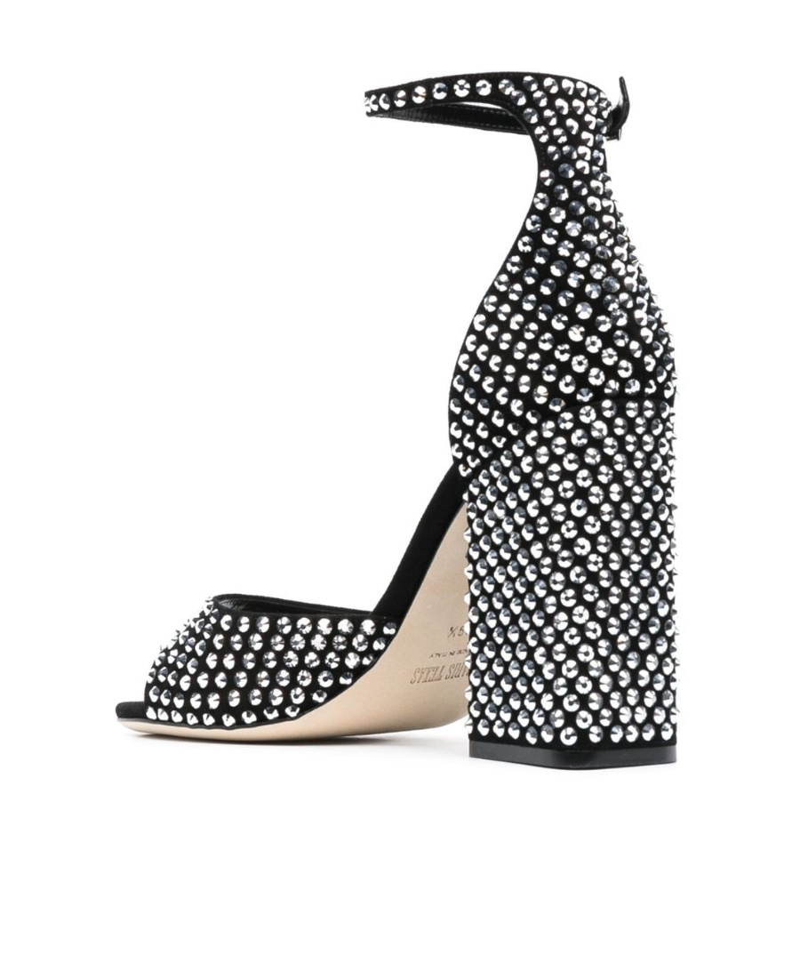 Paris Texas Crystal Decorated High-heeled Sandals