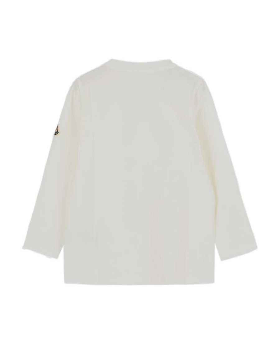 Moncler Long-sleeved T-shirt In White