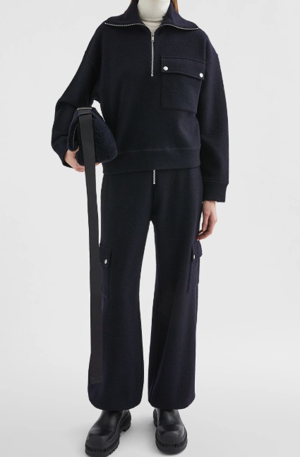 Jil Sander 124 Hn Long Sleeves Sweatshirt In Animal Print