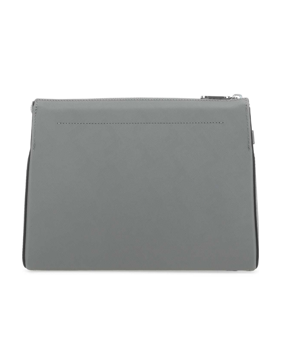 Fendi Ff Motif Print Embossed Clutch Bag
