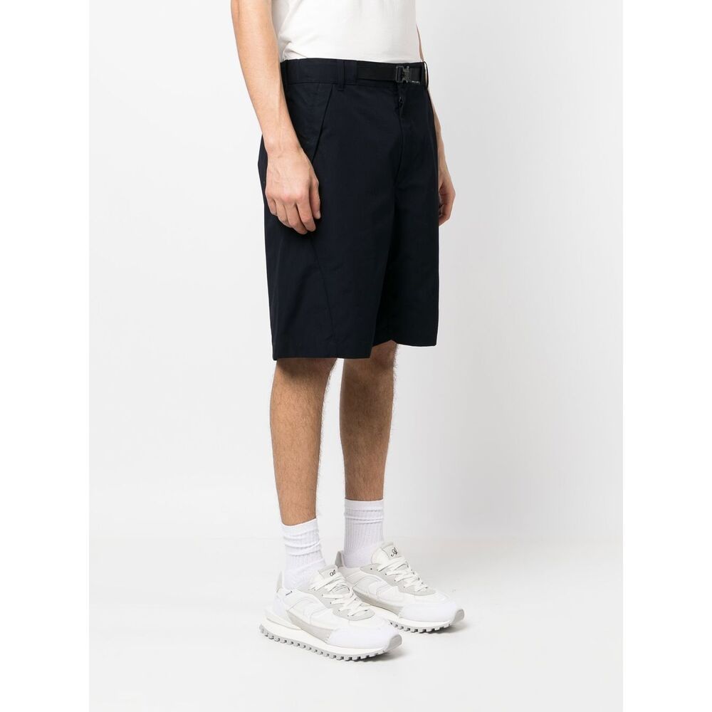 C.P. COMPANY C.P. COMPANY KNEE-LENGTH BELTED-WAIST SHORTS