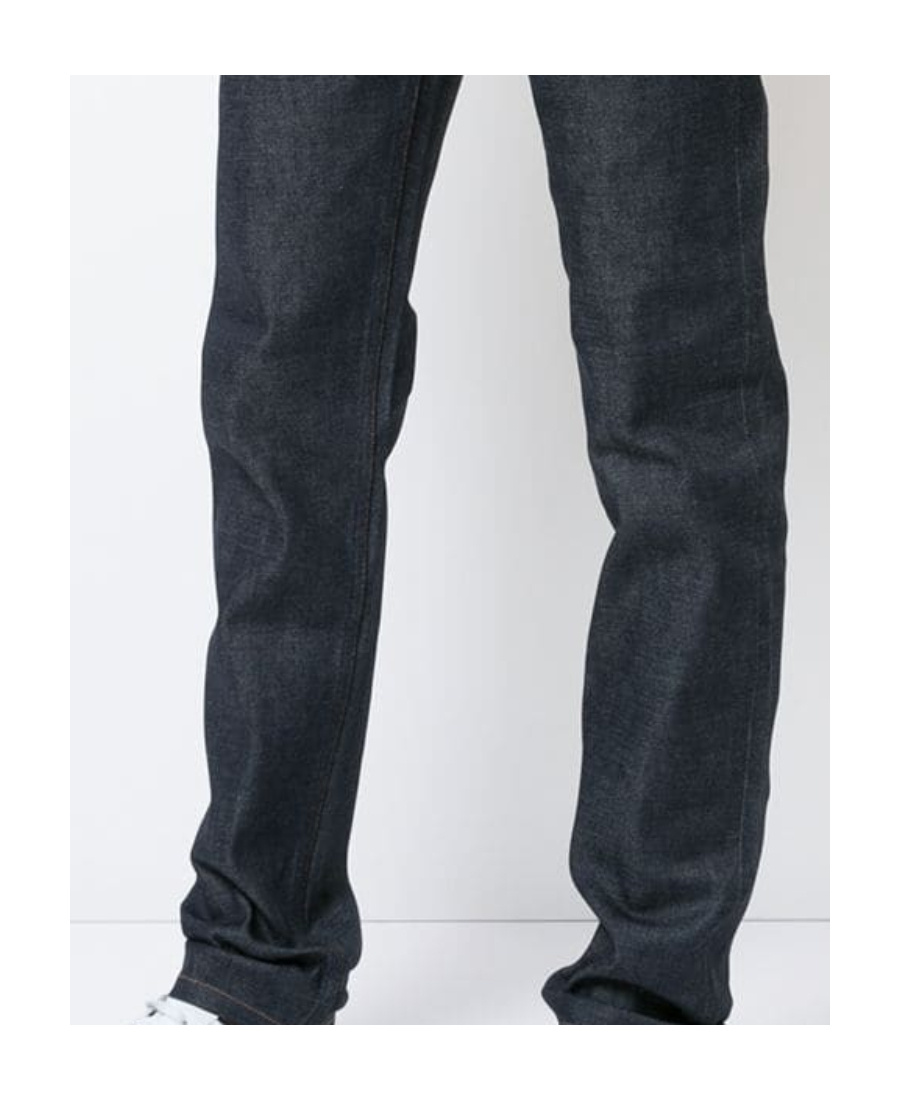 Apc Petit New Standard Straight-leg Jeans In Black