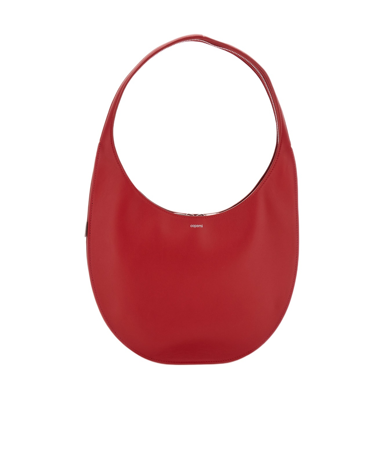 Coperni Logo Detailed Medium Soft Tote Bag In Red