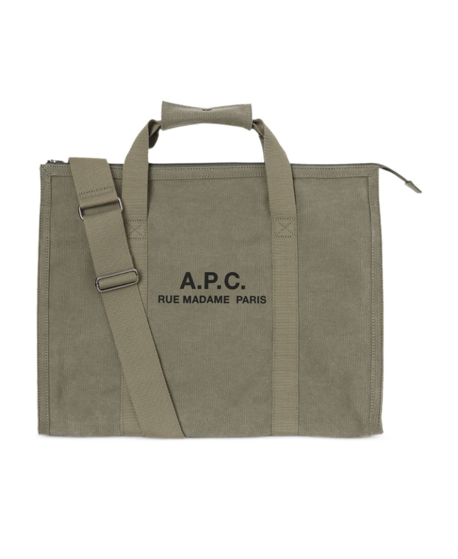 Apc Khaki Recuperation Gym Duffle Bag In Green