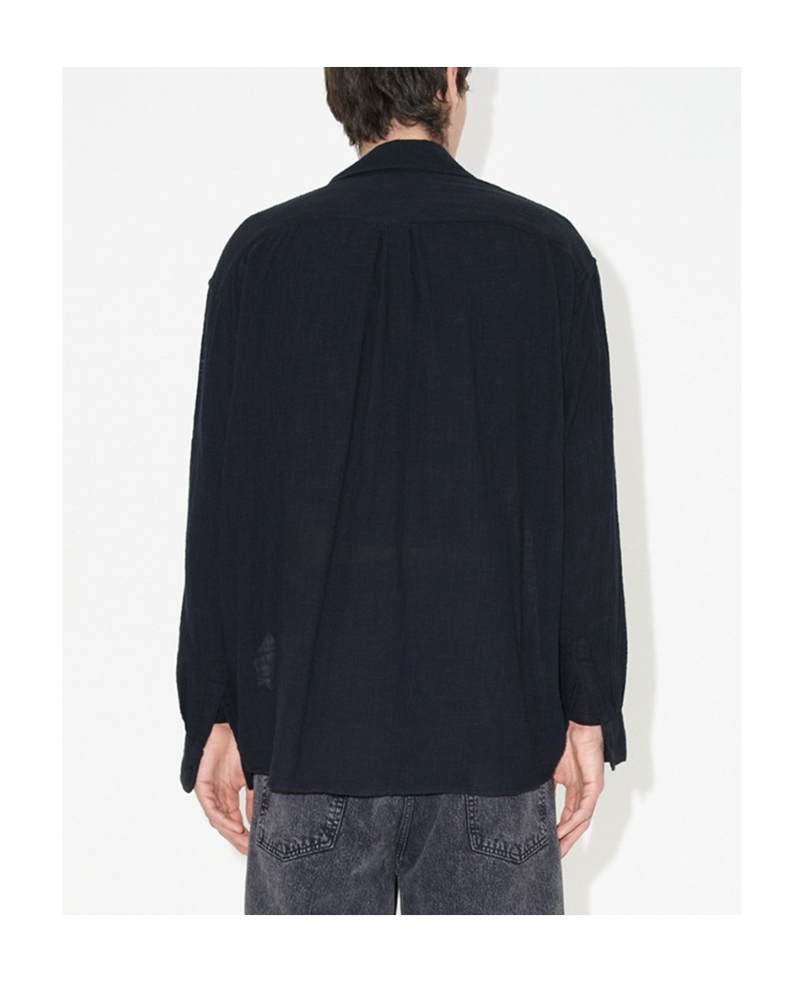 Our Legacy Beyond Buttoned Cuffs Long Sleeve Shirt In Black