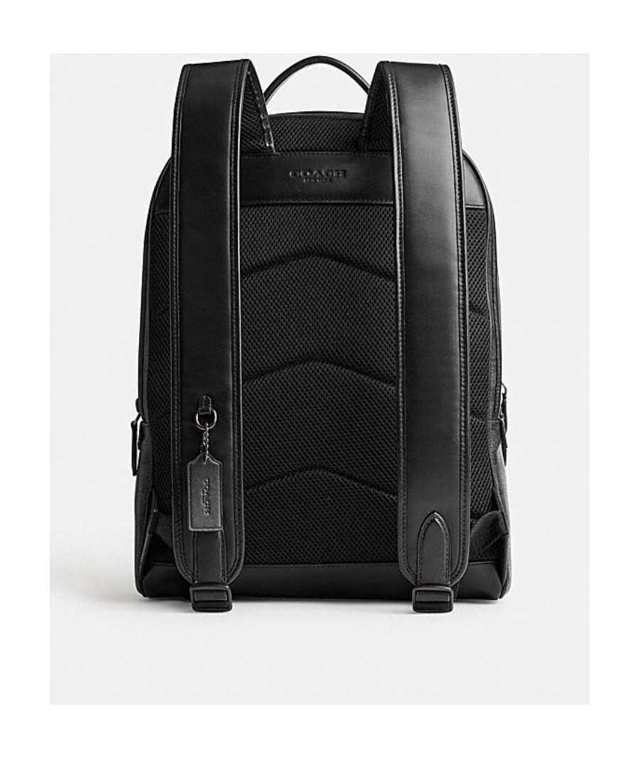 Shop Coach Iconic Charter Backpack In Black