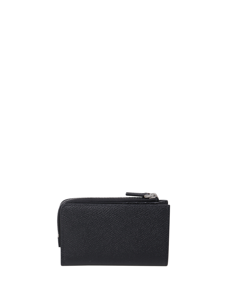 Valentino Zip-around Logo Cardholder In Black