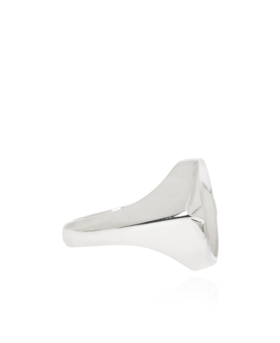 Bottega Veneta Round Ring In White