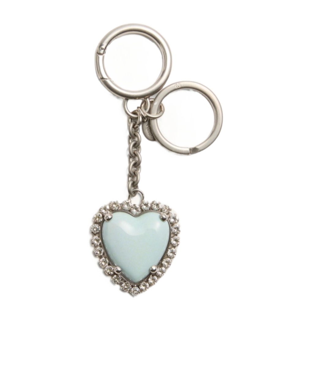 Valentino Coeur Hyperbole Bag Charm In Multicolor