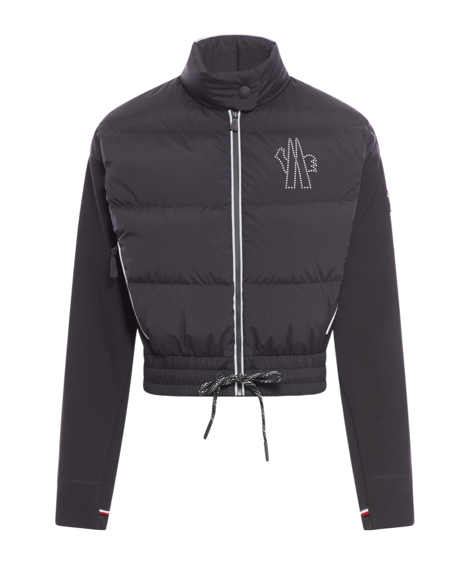 MONCLER PADDED ZIP-UP SWEATSHIRT 