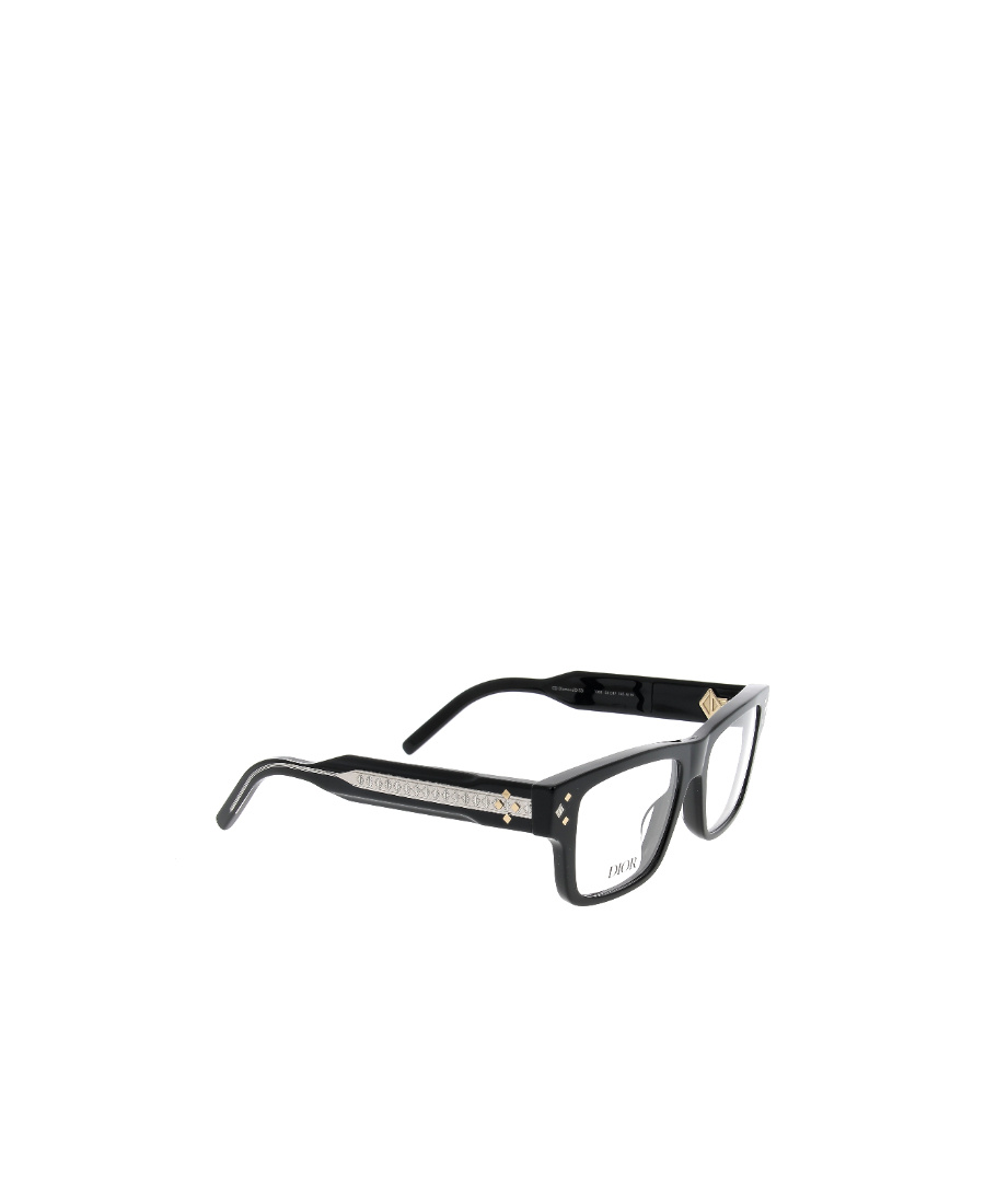 Shop Dior Eyewear Square Frame Glasses In White