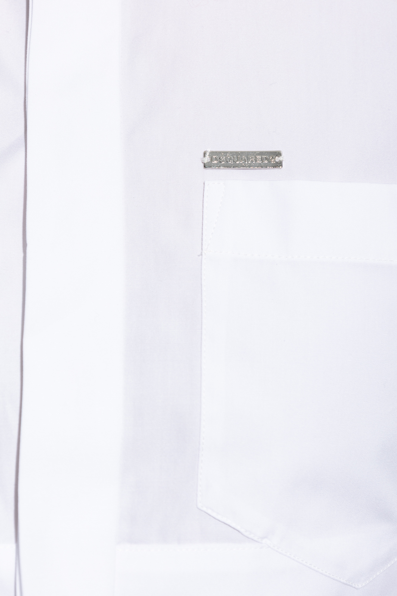 Dsquared2 Rounded Cropped Shirt
