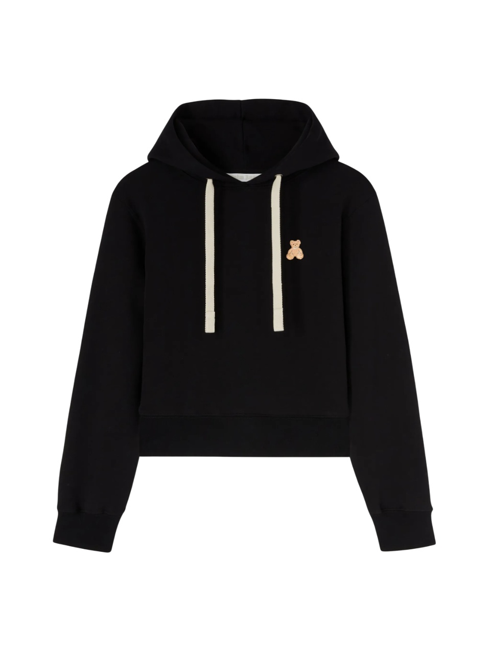 Palm Angels Back Bear In Mind Hoody In Black