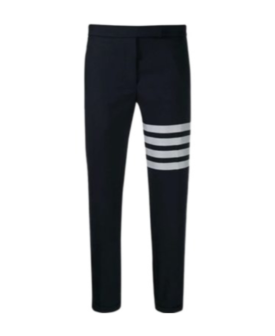 Thom Browne Trousers In Black