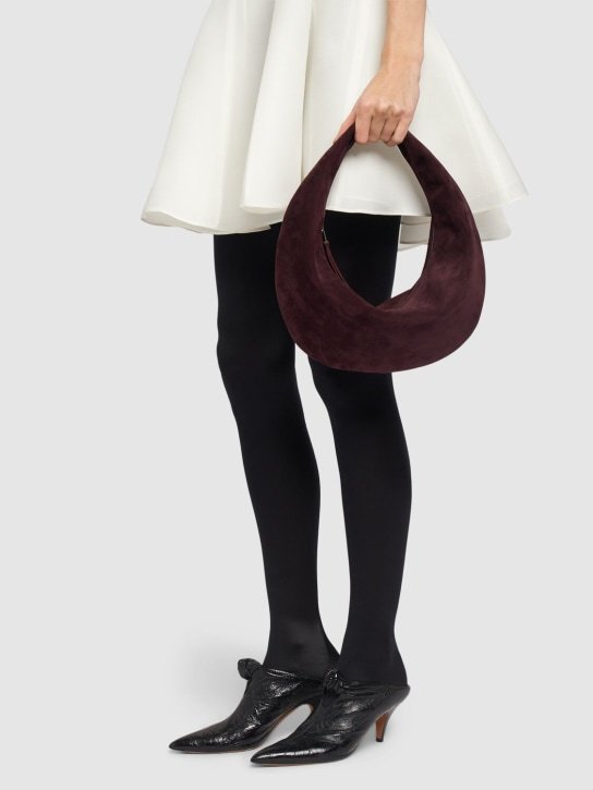 KHAITE OLIVIA MEDIUM HALF-MOON UNDERARM PACK
