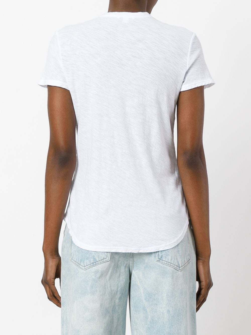 JAMES PERSE JAMES PERSE CREWNECK SHEER SLUB T-SHIRT