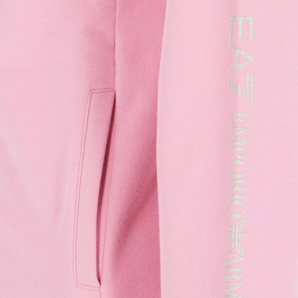 EA7 LOGO HOODED SWEATER 