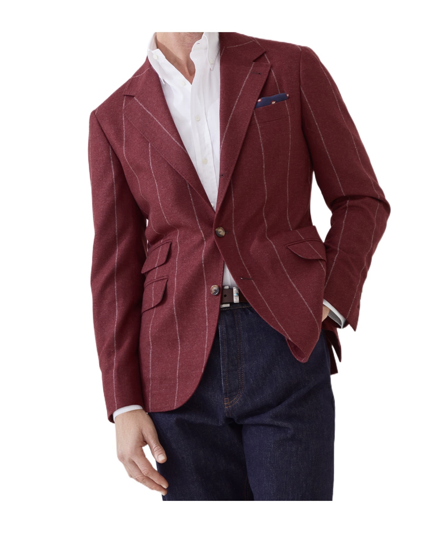 Brunello Cucinelli Cavallo Blazer In Brown