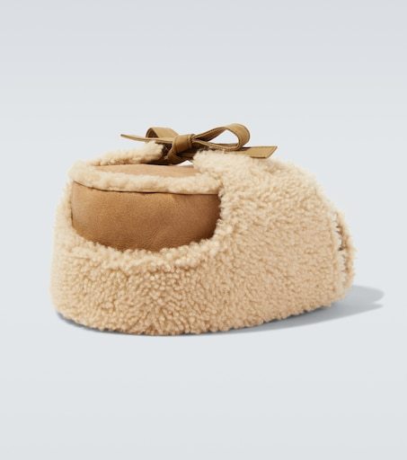 Visvim Convertible Pilot Hat In Brown