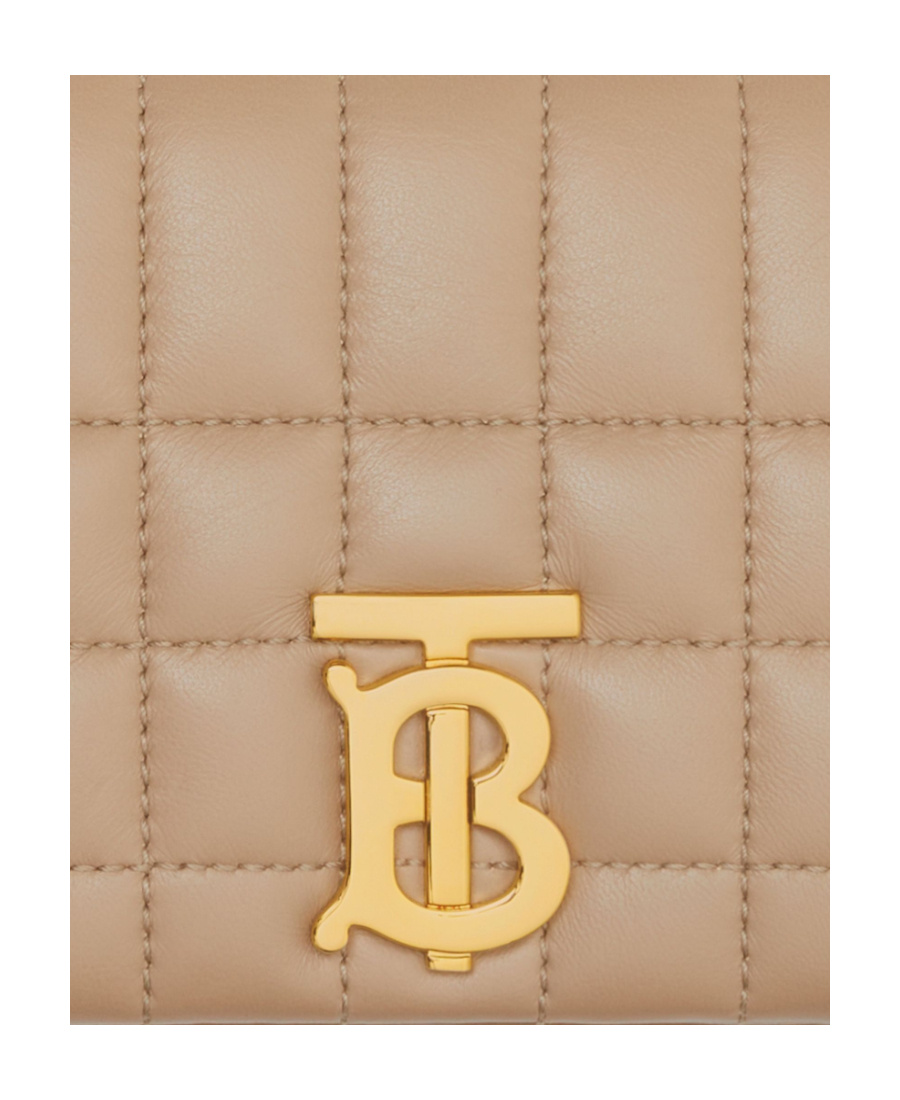 Burberry Lola Small Shoulder Bag In Nude