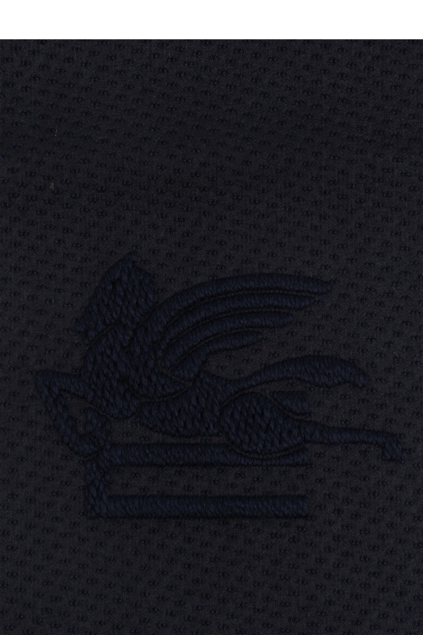 Etro Logo-embroidered Scarf