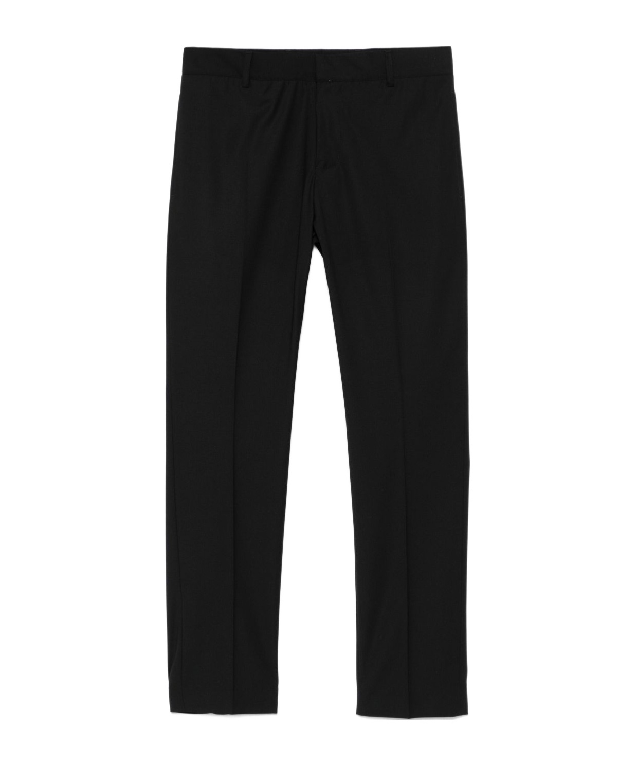 DANIELE ALESSANDRINI BELT-LOOP CASUAL PANTS