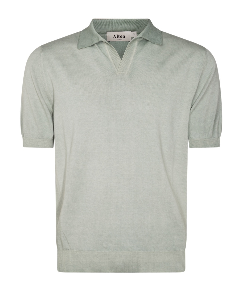 Altea Cotton Polo Shirt In Green