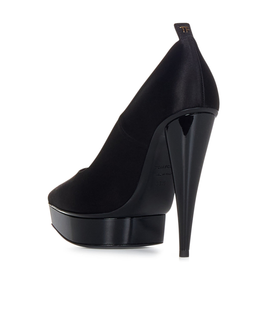 Tom Ford Scarpe Con Tacco W3279tsa001g 1n001 In Black