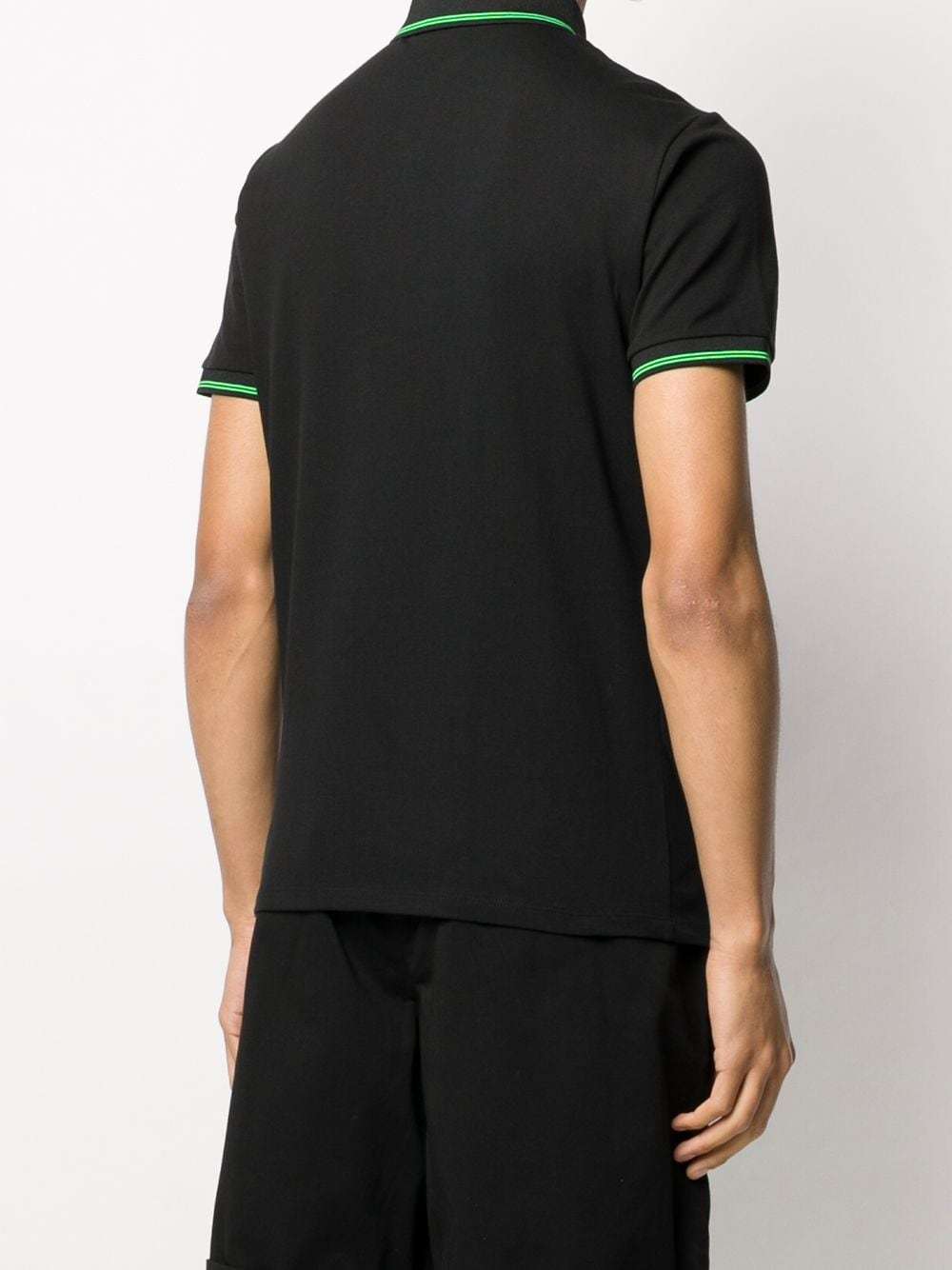 EMPORIO ARMANI LOGO DECAL SHORT-SLEEVED POLO SHIRT